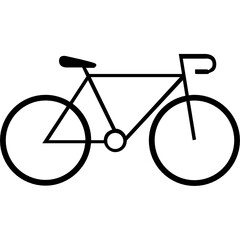 bicycle glyph icon