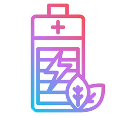 battery gradient icon