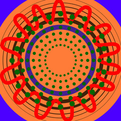 銅鑼の音のイメージから着想を得て3