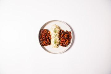 매콤, 달콤, 쭈꾸미가 들어간 볶음 요리