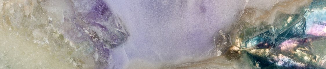 lilac and cyan fluorite texture long stripe