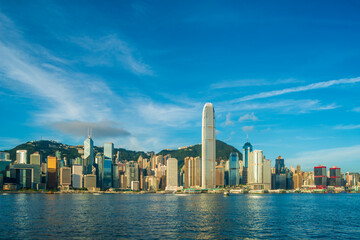 Fototapeta premium Hong Kong Cityscape at Morning