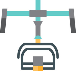 handle grip flat icon