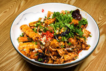 Local Chinese cuisine: Maocai of Chengdu, Sichuan, is an intangible cultural heritage.