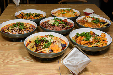 Local Chinese cuisine: Maocai of Chengdu, Sichuan, is an intangible cultural heritage.