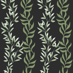 cut leaf for dark background