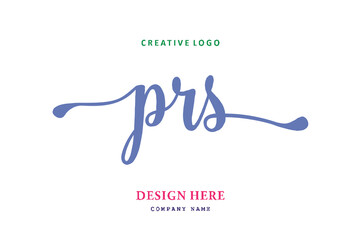 PRS lettering logo is simple, easy to understand and authoritative