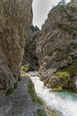 Die Gleirschklamm bei Scharnitz