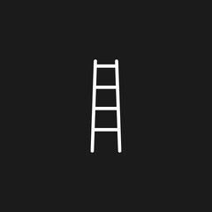 Ladder Icon. Vector Illustration  for mobile concept and web design.