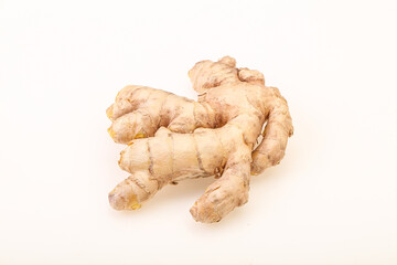 Natural organic raw ginger root