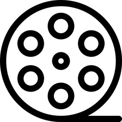 reel icon vector