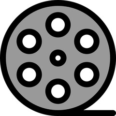 reel icon vector