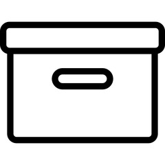 parcel icon vector