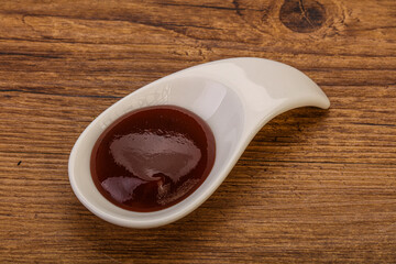 Traditional Barbicue sauce in the bowl