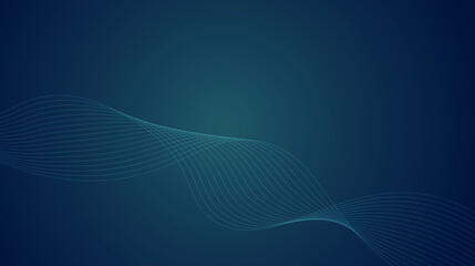 Modern abstract dynamic sound wave and beautiful relaxing background