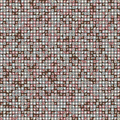 Abstract Geometric Pattern generative computational art illustration