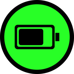 battery icon vector