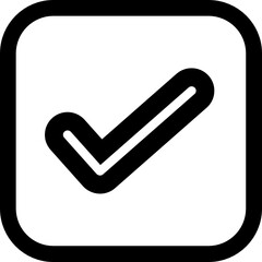 check mark icon vector