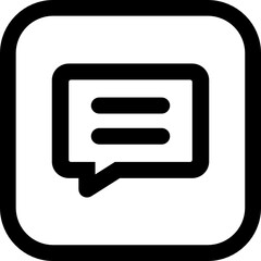 chat box icon vector