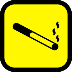 cigarette icon vector