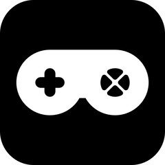 video game controller icon vector  