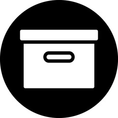 parcel icon vector