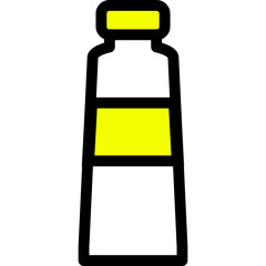 color paste icon vector