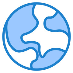 world blue style icon