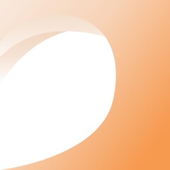 Background of summer in orange, curve 003