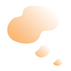 Background of summer in orange, curve 011