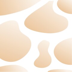 Background of summer in orange, curve 025