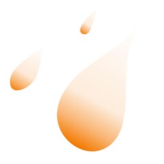 Background of summer in orange, curve 024