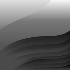 Background of summer in grayscale, curve 066