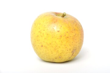 Apple on a white background