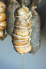 Guanciale, insaccato, prosciutto