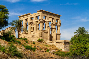 The Trajan Temple of Philae in Egypt