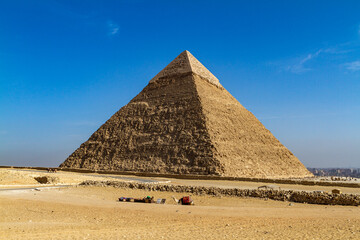 The Pyramids and Sphinx of Giza in Egypt