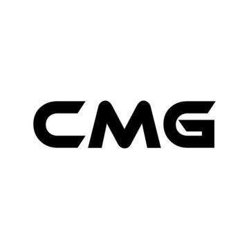 CMG letter logo design with white background in illustrator, vector logo modern alphabet font overlap style. calligraphy designs for logo, Poster, Invitation, etc.