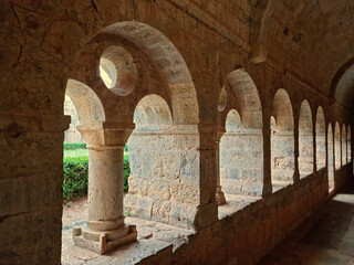 Fototapeta na wymiar Abbey in Thoronet, South of France