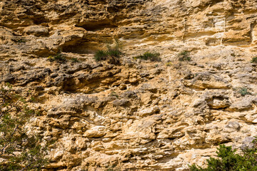 Rocks in Sevastopol. 