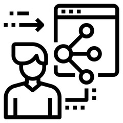 Administrator outline icon