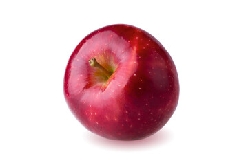 Fresh Red Apple fruit isolated on a white background
