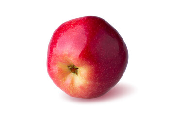 Fresh Red Apple fruit isolated on a white background