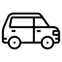 Car outline icon