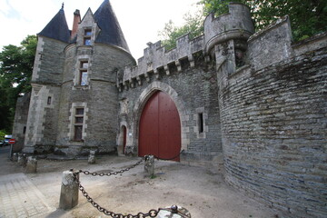 Josselin, Francia. Bonita localidad francesa con su castillo medieval.