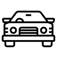 Car outline icon