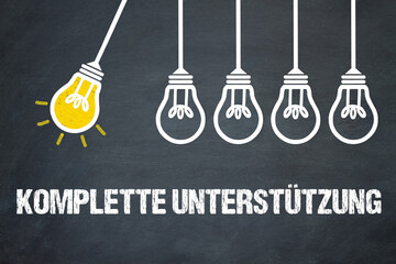 Komplette Unterstützung 