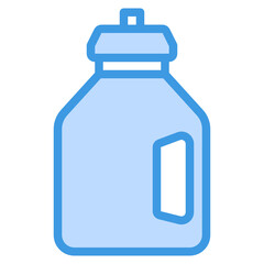 Drink blue outline icon