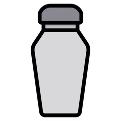 Shake filled outline icon