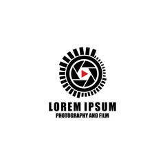 photography and film illustration vector design